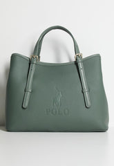 Polo Womens Tahoe Shopper Handbag In Pine