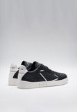 Replay Mens Polys Stamp Sneakers In Black & White