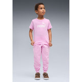 Puma Ess No.1 T-Shirt In Mauve