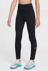 Nike Kiddies Girls Nk Df One Tight In Black