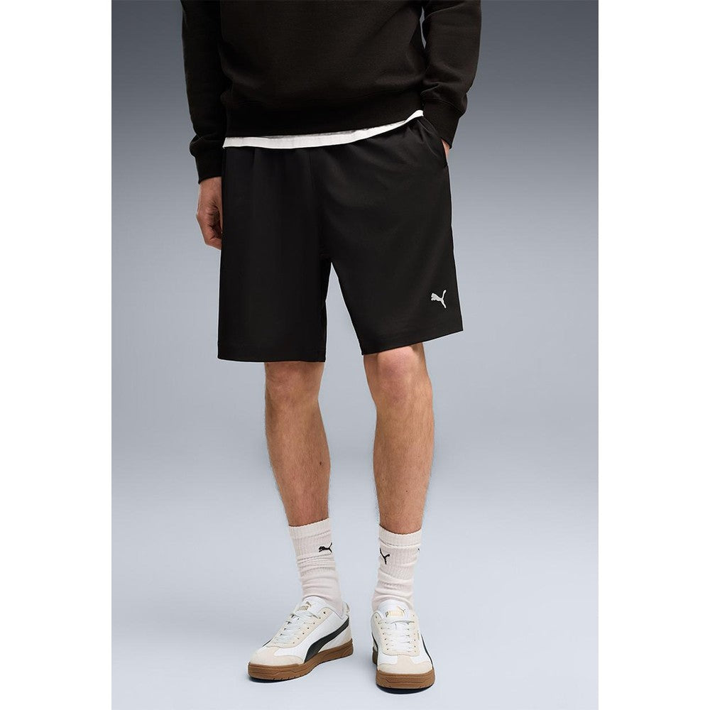 Puma Mens Ess Woven 9" Shorts In Black