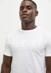 Replay M6660 22662 Tee 001 White