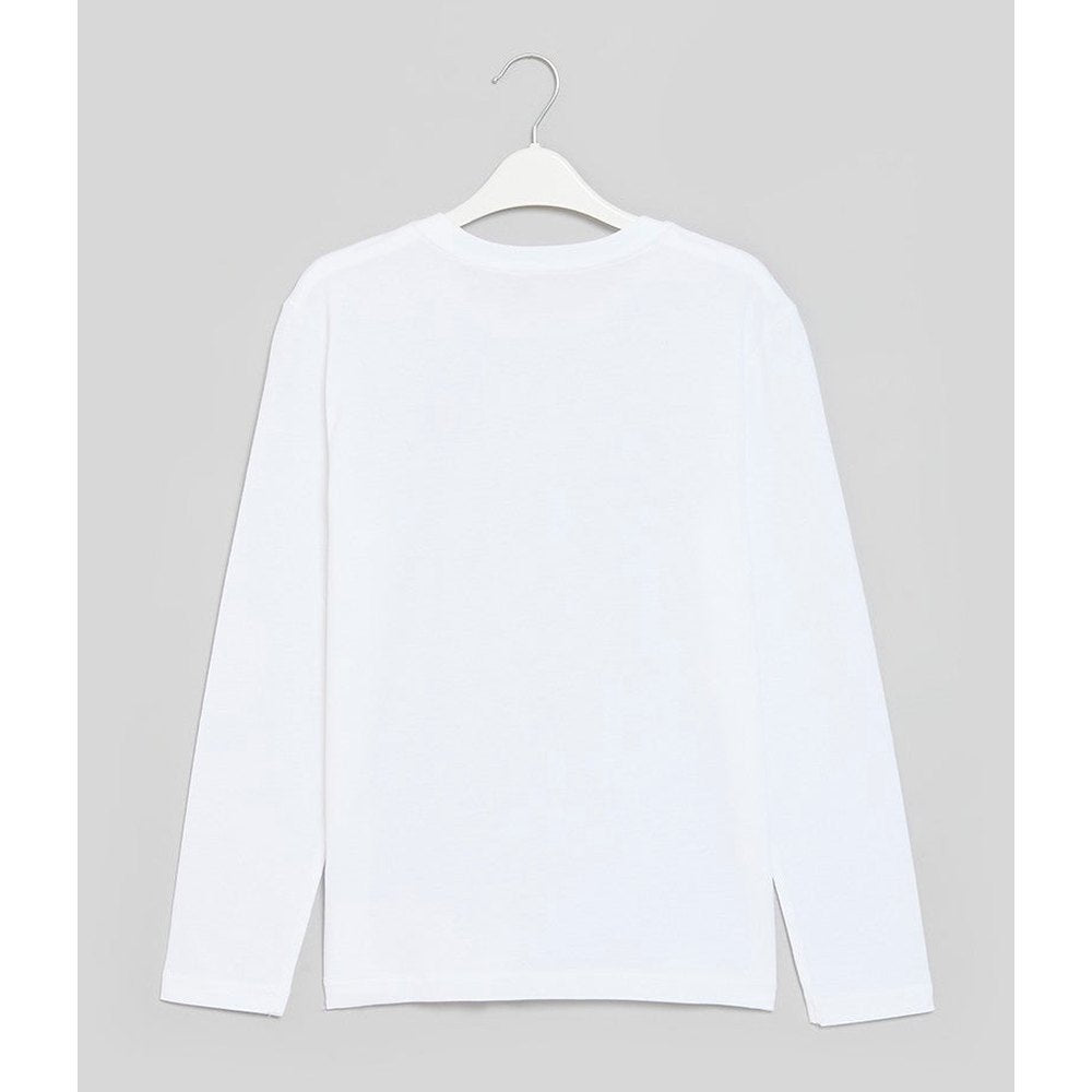Polo Boys Ashton Long Sleeve T-Shirt In White