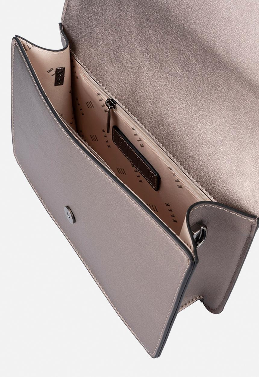 Elle Broadway Flapover Sling In Gun Metal