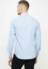 Replay M4028 80279A Shirt  905 Blue