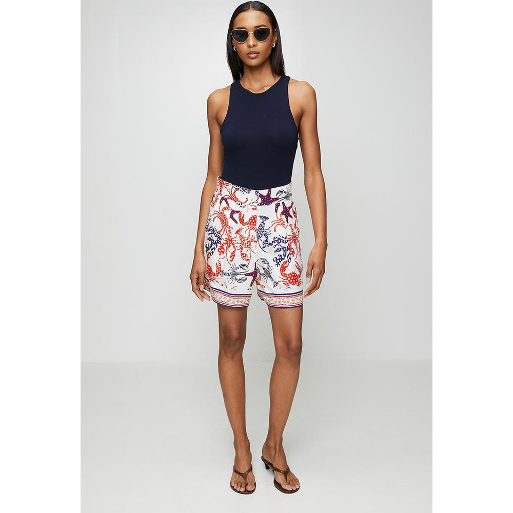 Mandi Ladies Short Pants In Multi