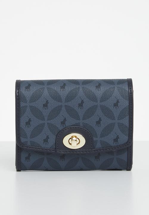 Polo Compact Turn Lock Clutch  Navy