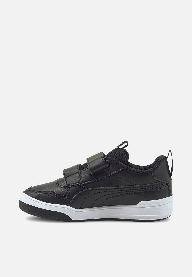 Puma Kids Multiflex Sl V Ps Shoes In Black And White