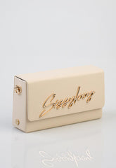 Sissyboy Pauline Crossbody Bag In Ecru