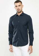 Replay M4028 80279A Shirt  087 Navy