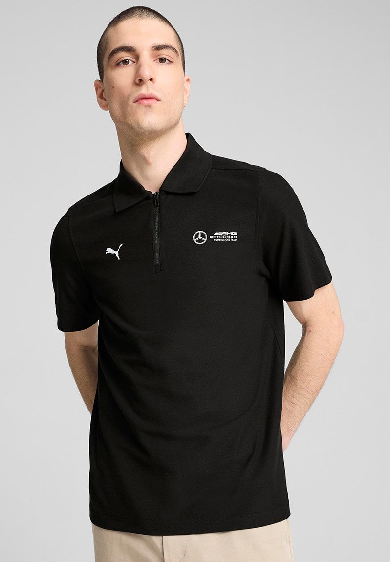Puma Unisex Black Mapf1 Polo T-Shirt