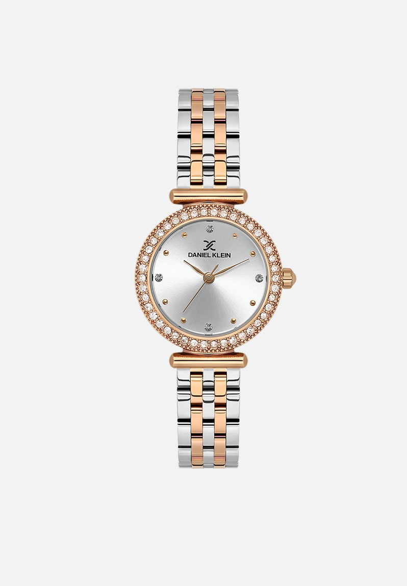 Danile Klein Silver Strap Watch For Ladies