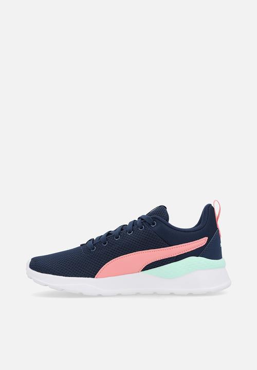 Puma Girls Anzarun Lite Jr Shoes in Blue and Pink
