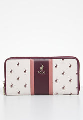 Polo Camden Zip Aound Purse  Cream