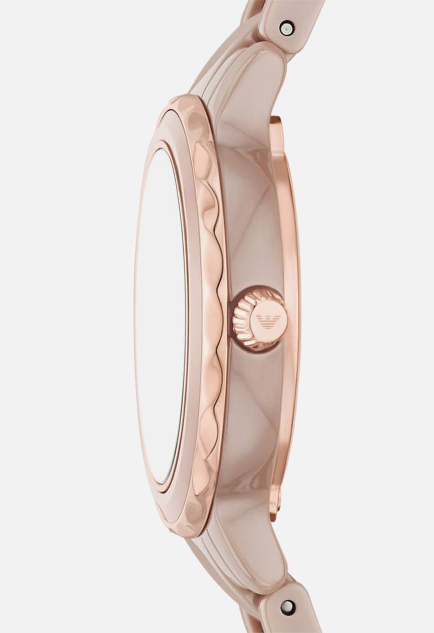 Emporio Armani Nude Ceramic Watch For Women