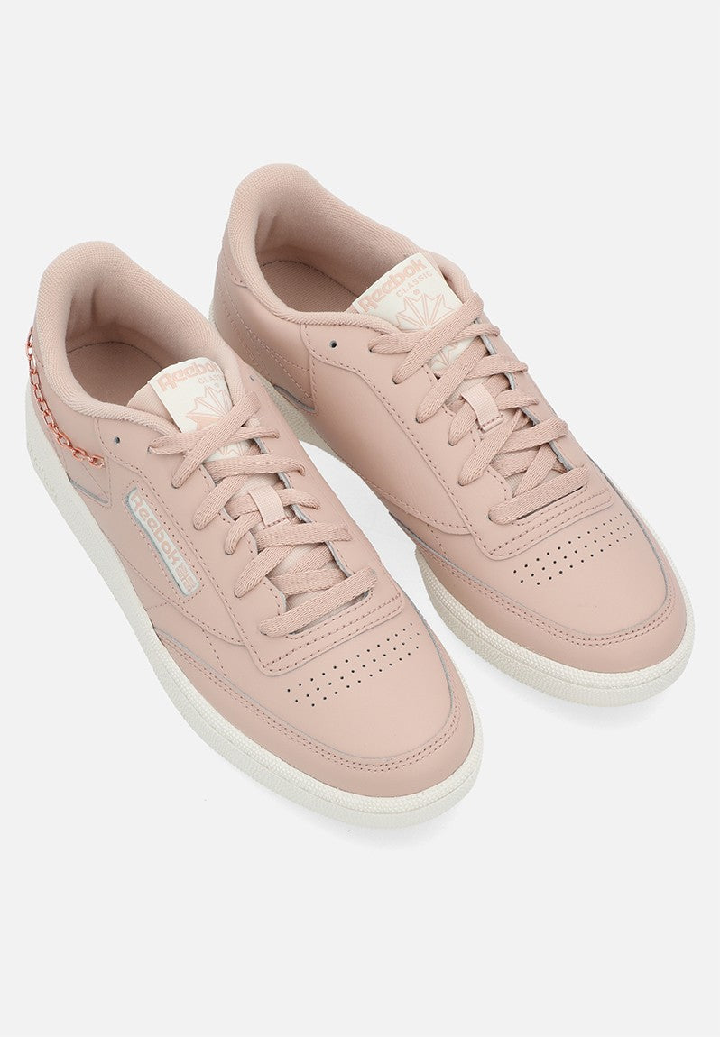 Reebok 10074236 Womens Club C 85 Shoes Pink/White