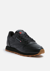 Reebok 100008498 Ladies Classic Leather Shoes Black