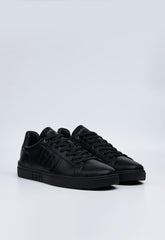 Replay Mens Polys M Deboss Sneakers In Black