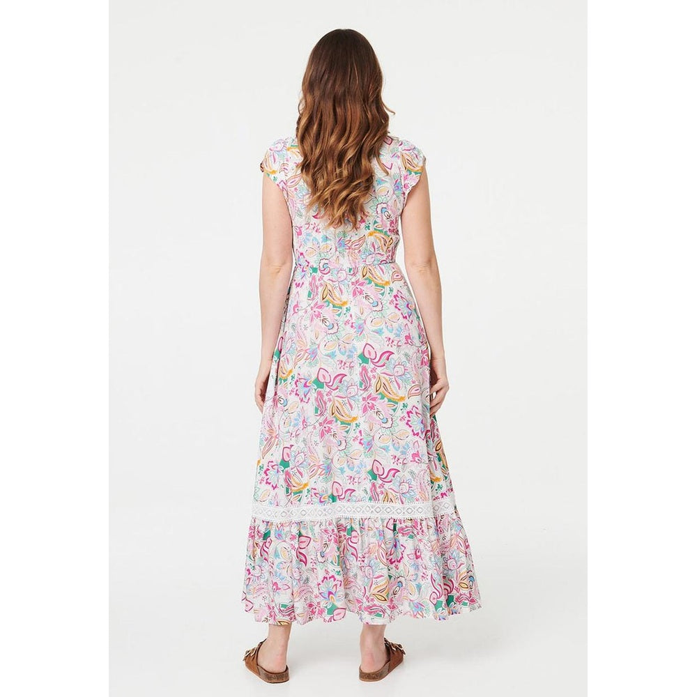 Stella Morgan Ladies Dress In White Multi