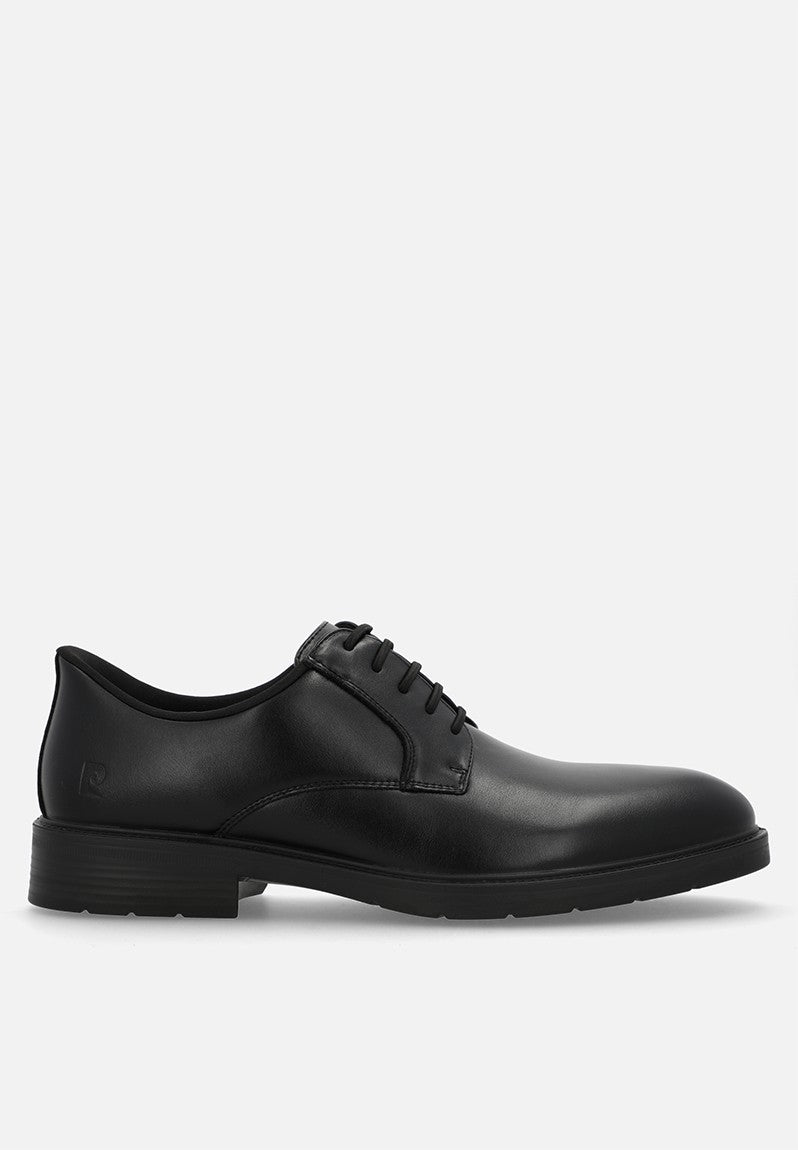 Pierre Cardin Mens Eezy Fit Smooth Shoes In Black