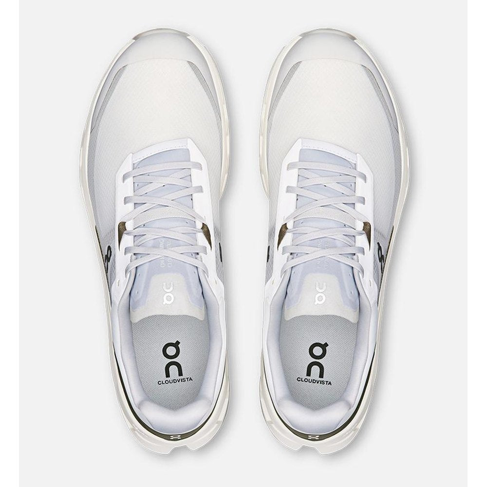 On Mens Cloudvista 2.0 Sneakers In Ivory/Olive