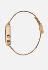 Daniel Klein Womens Mesh Strap Watch In Rose Gold