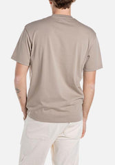 Replay Mens T-Shirt In Military Stone