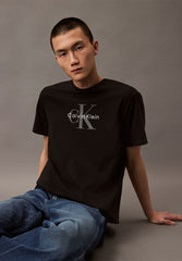 Calvin Klein Mens Hero Monologo T-Shirts In Black