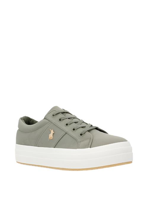 Polo 0050117 Womens Classic Canvas Sneaker Olive