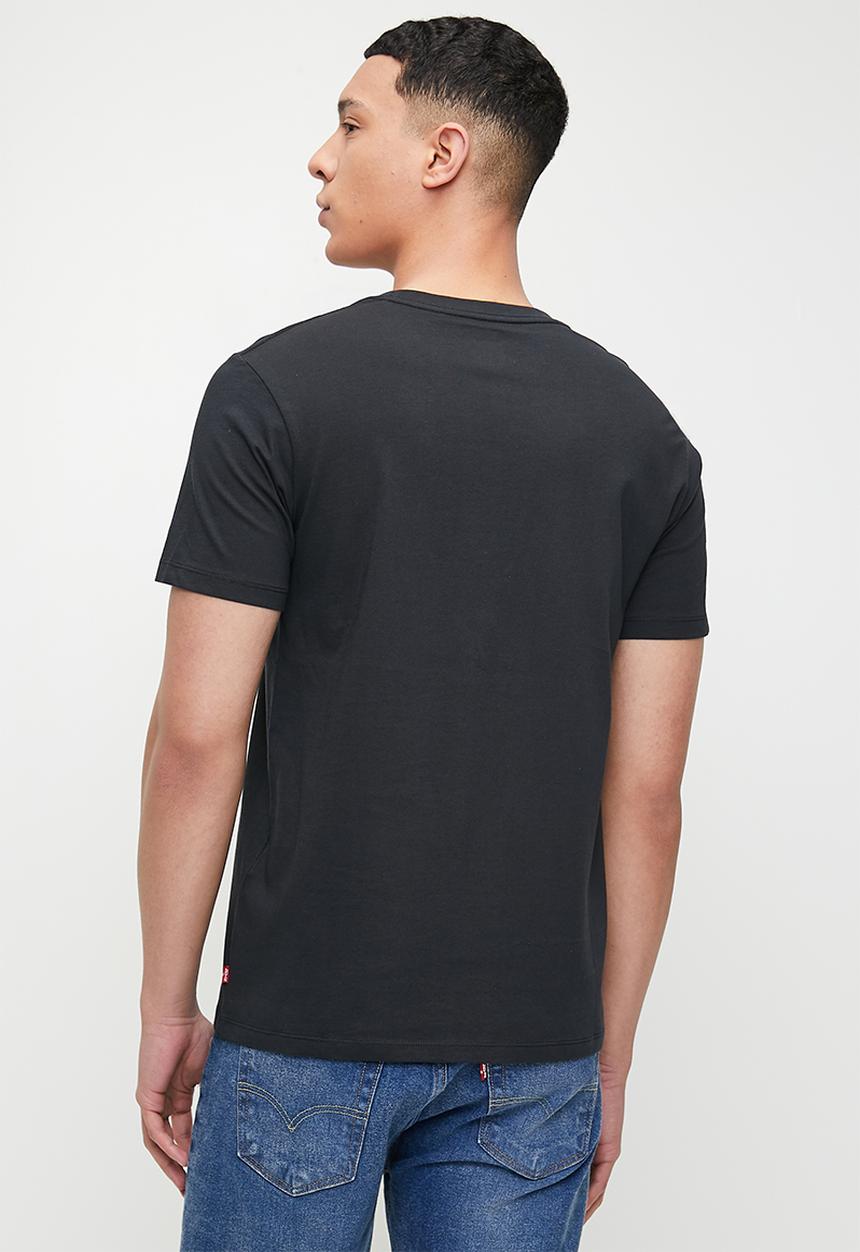Levis Mens Graphic Crewneck T-Shirt In  Black
