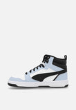Puma Rebound V6 Mid Ac+ Ps Shoes White-Snow Mountain Blue-Blk