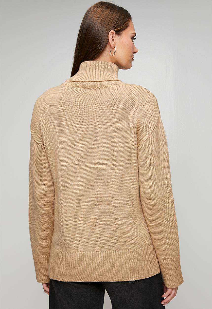 Polo Womens Relaxed Jersey In Oatmeal