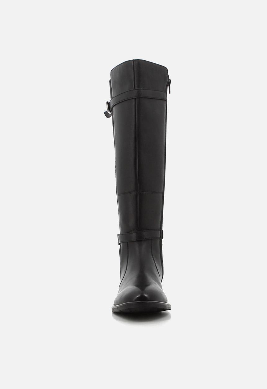 Hush Puppies Womens Victoria Long Boots Black