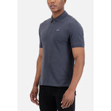 S.P.C.C Mens Mullen Short Sleeves Golfer In Dark Grey