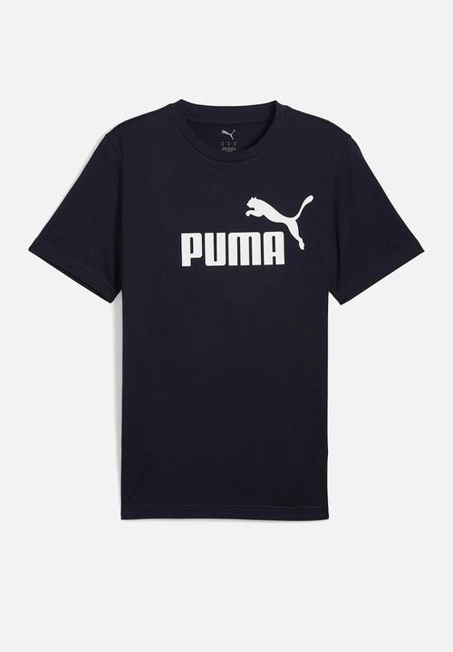 Puma Mens Navy Ess No. 1 Logo T-Shirt