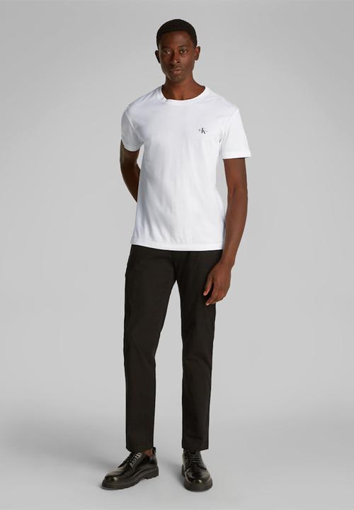 Calvin Klein 32019922 2 Pack Monologo T-Shirt White