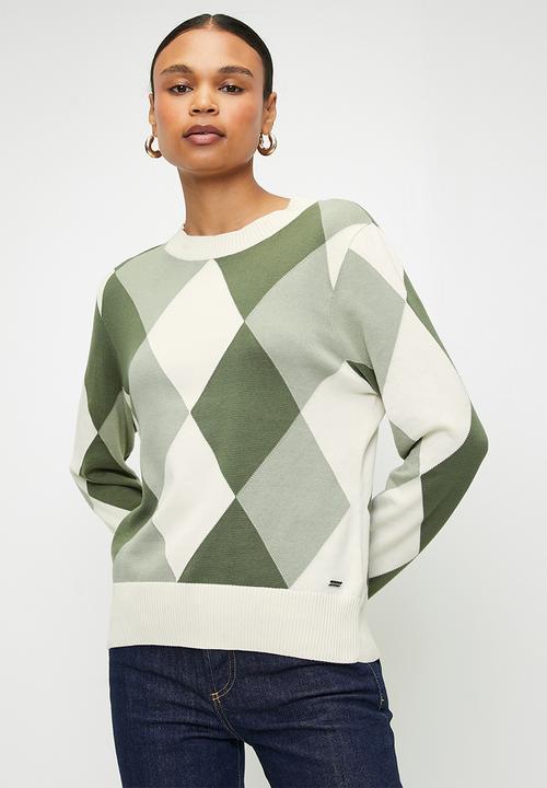 Pringle Jane Argyle Jersey Multi