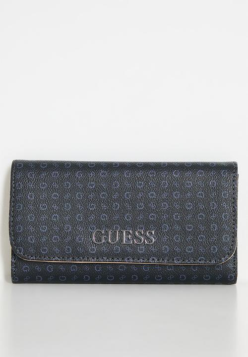Guess H9455151 Abbas Slg Slim Clutch Navy