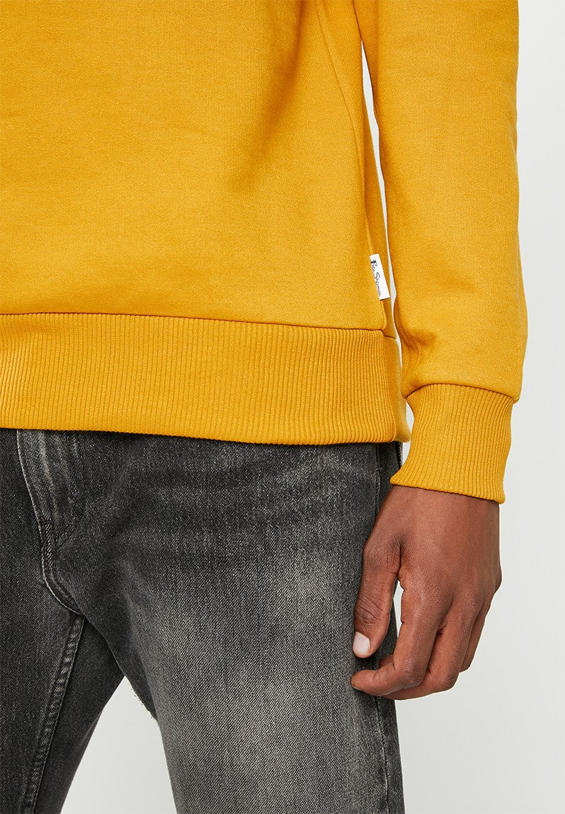 Ben Sherman Mens Dijon Target Crew Sweater