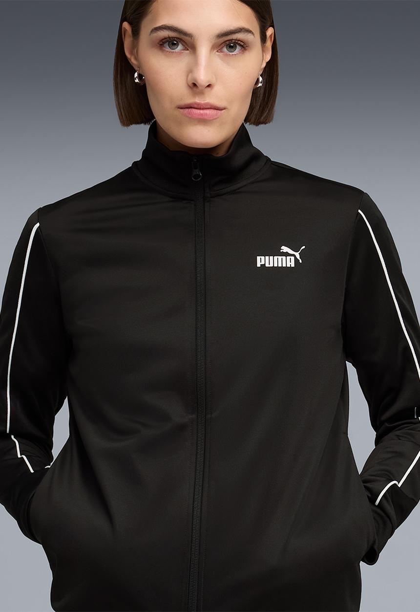 Puma Womens Tracksuit In Black