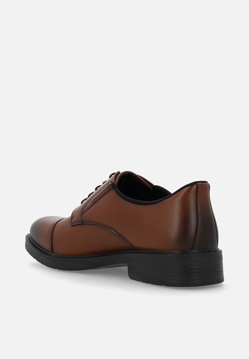 Pierre Cardin Mens Ezzy Fit Shoe In Tan