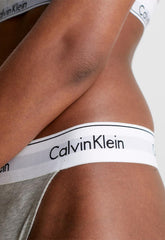 Calvin Klein String Thong In Grey