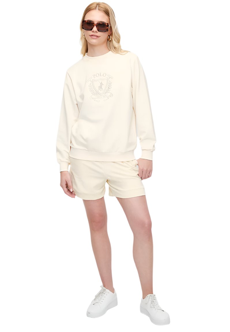 Polo 0049109 Wmn Dafne Crested Track Top  Sand