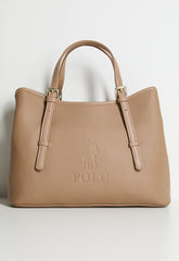 Polo Womens Tahoe Shopper Handbag In Cinnamon