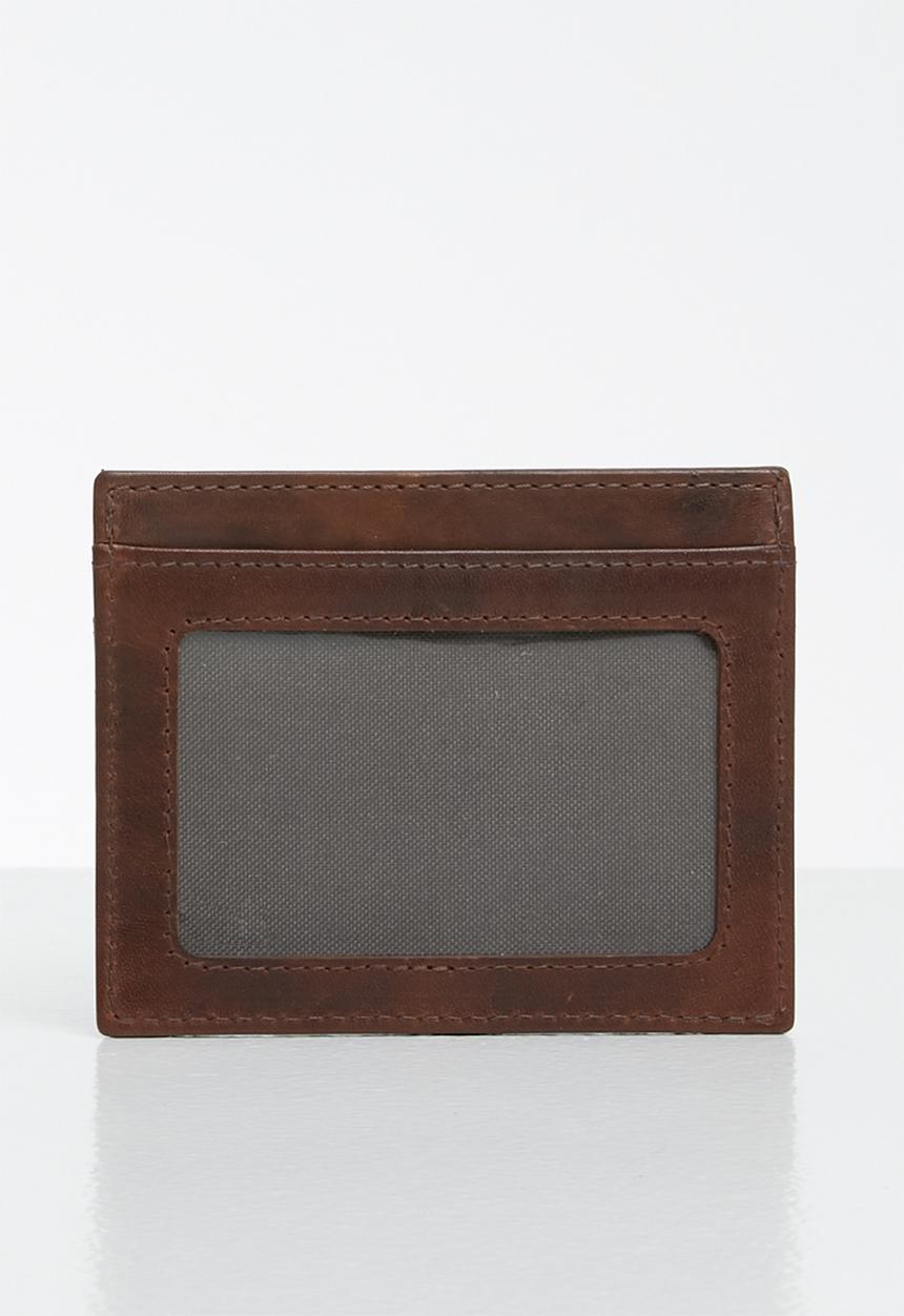 Polo Mens Etosha Drivers Licence Insert In Brown
