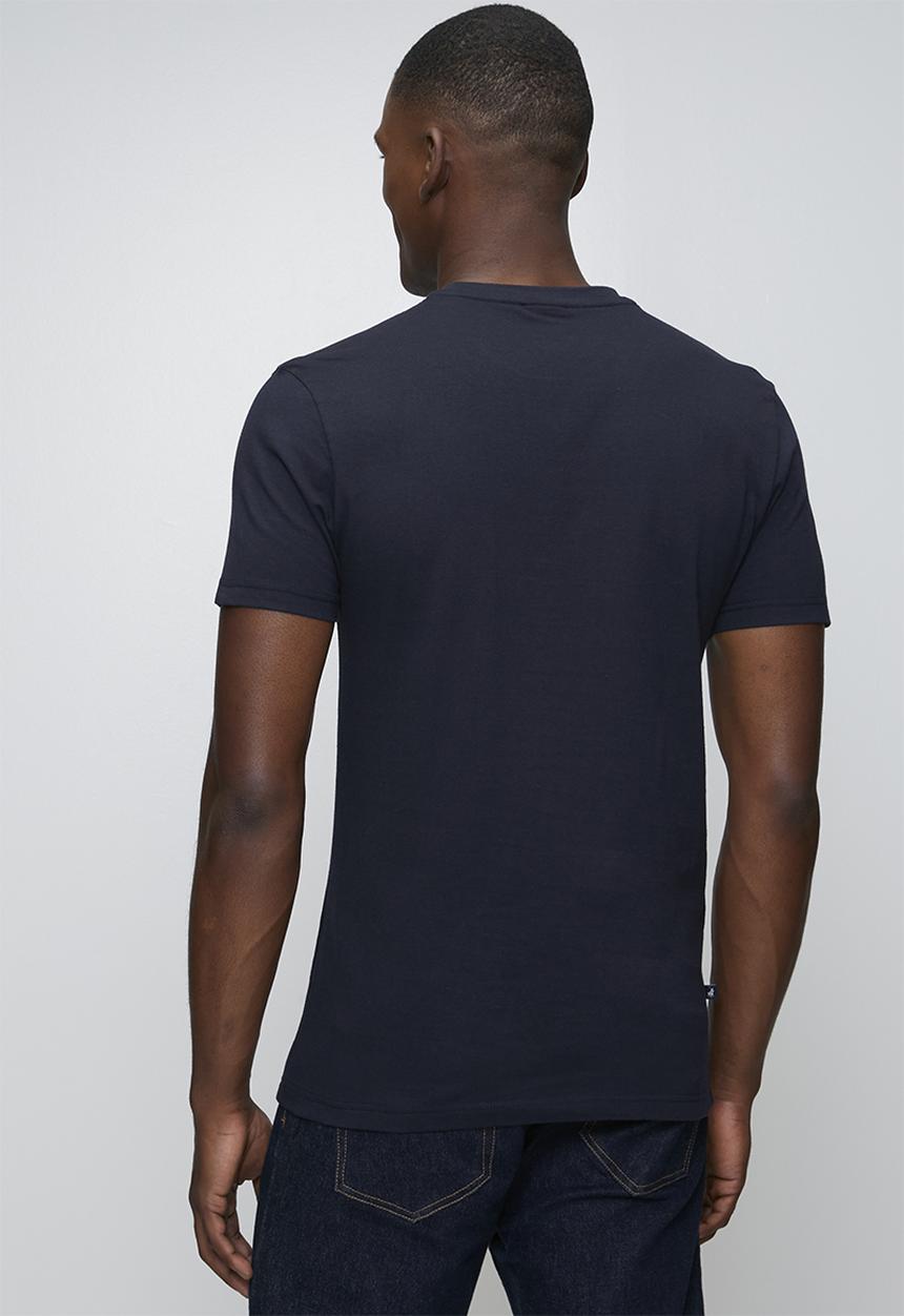 Polo Mens Square Pony Printed T-shirt In Navy