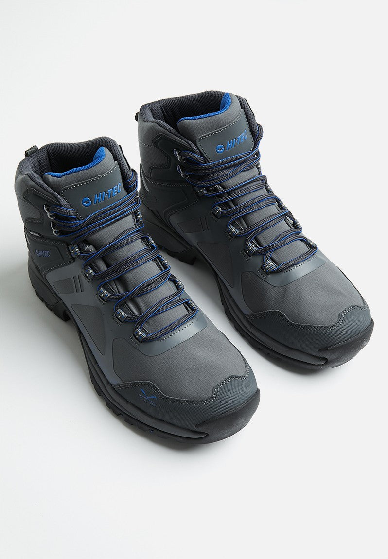 Hi-Tec V-Lite Psych Boots In Charcoal & Blue