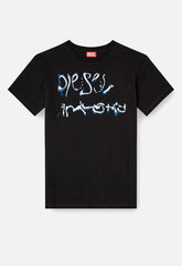 Diesel Mens Norm V8 T-Shirt In Black