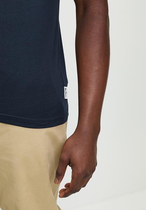 Ben Sherman Tar Guitar Mens T-Shirt In Navy