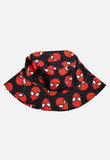 Character Group Boys Bucket Hat Spiderman In Black/Red